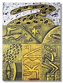 Žlutý lexikon, 1989, 162x120 cm